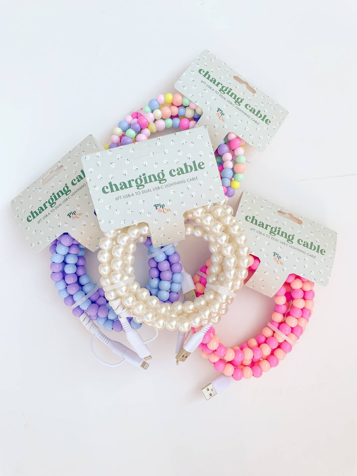 Pip & Co.Beaded Phone Charger - Polish Boutique