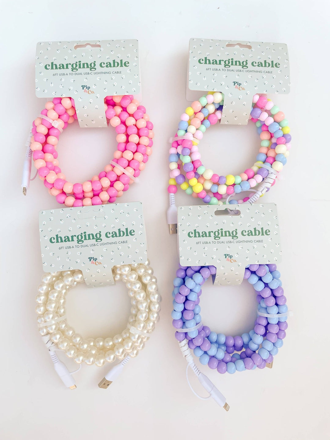 Pip & Co.Beaded Phone Charger - Polish Boutique