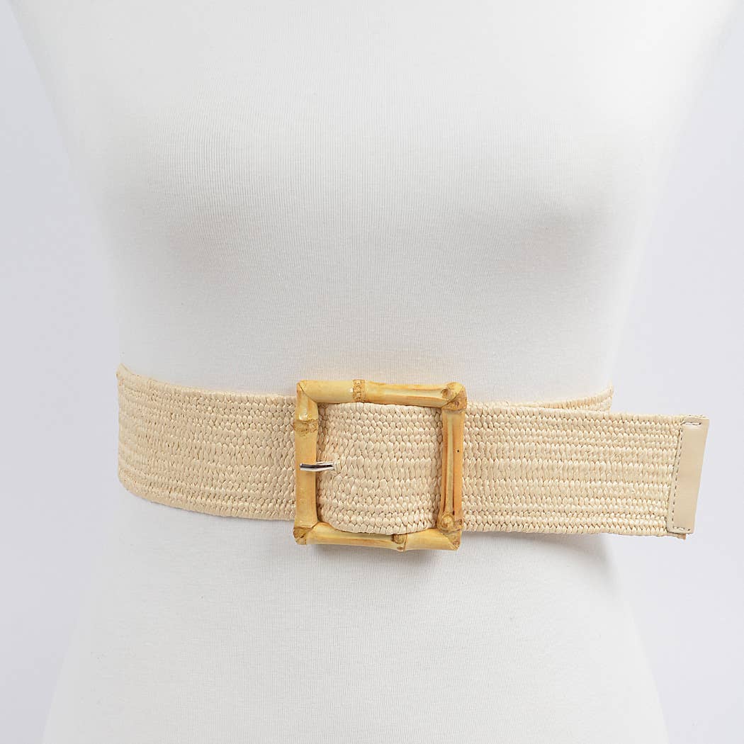 Polish BoutiqueBamboo Buckle Belt - Polish Boutique