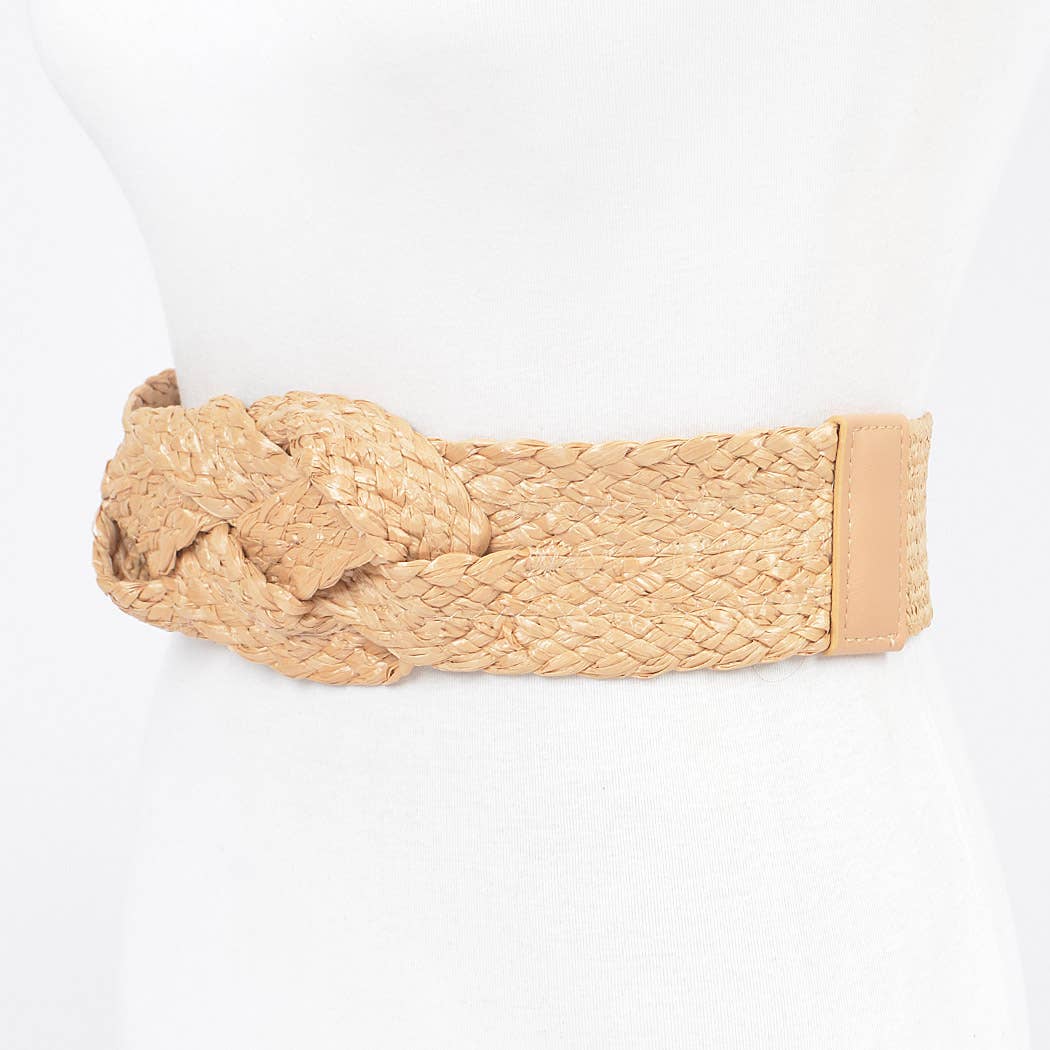 Polish BoutiqueBraided Straw Belt - Polish Boutique