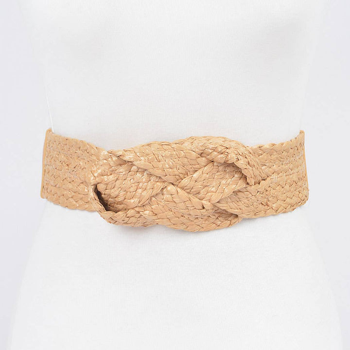 Polish BoutiqueBraided Straw Belt - Polish Boutique