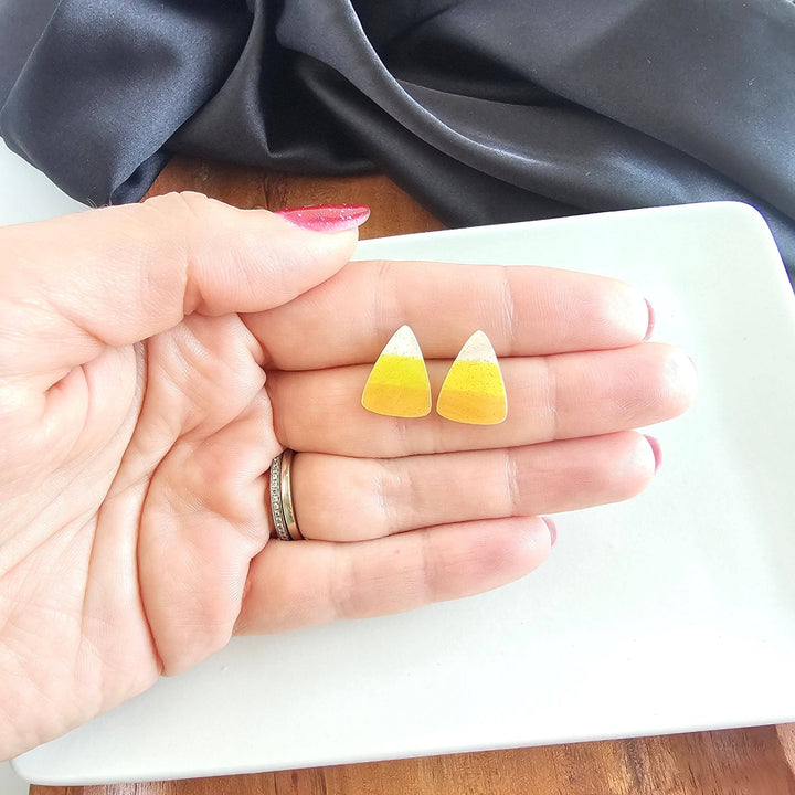 Polish BoutiqueCandy Corn Studs - Polish Boutique