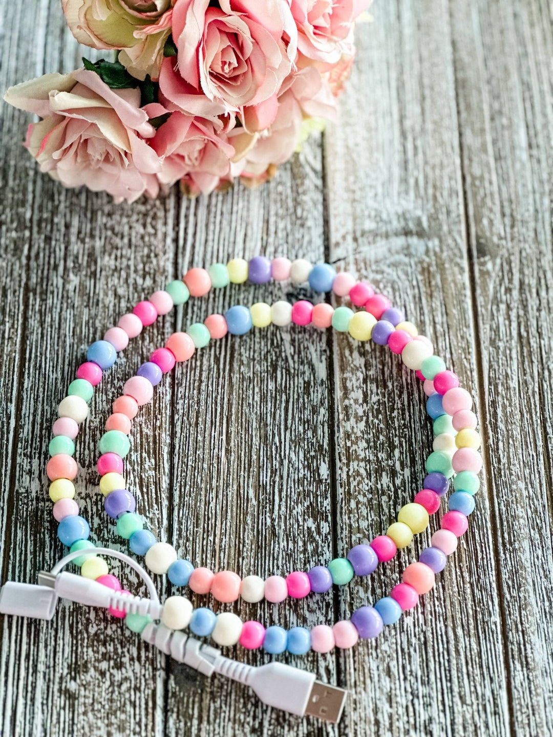 Polish BoutiqueColorful Beads Charger - Polish Boutique