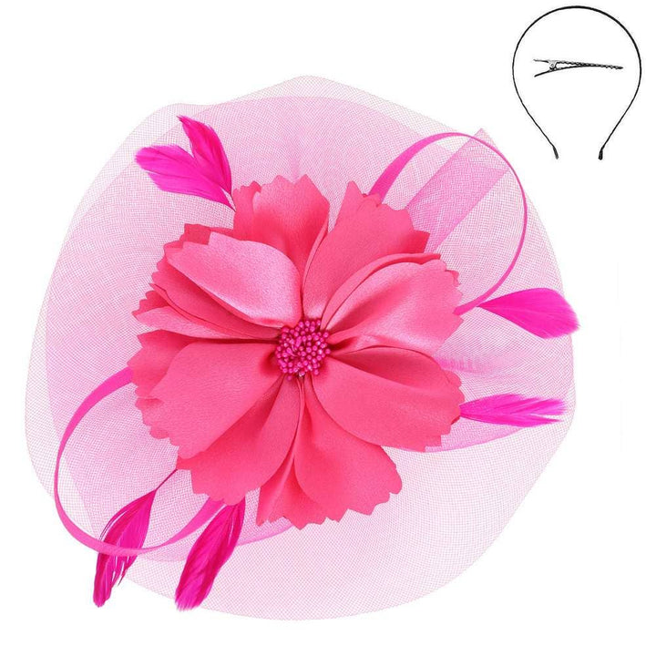 Polish BoutiqueFloral Fascinator - Polish Boutique