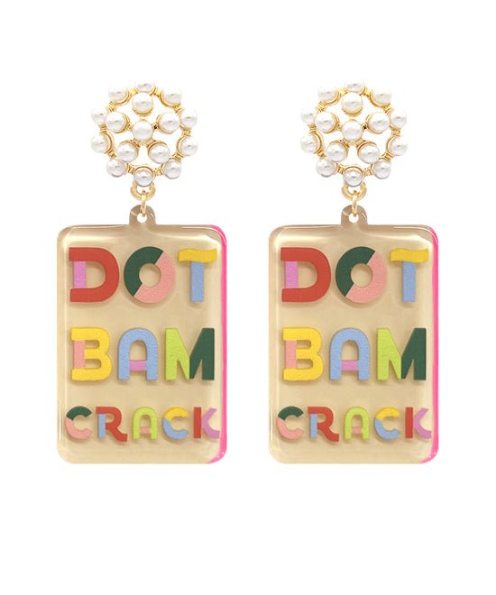 Polish BoutiqueMahjong Earrings - Polish Boutique