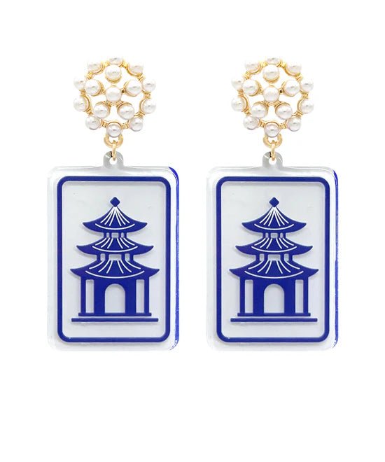 Polish BoutiqueMahjong Earrings - Polish Boutique