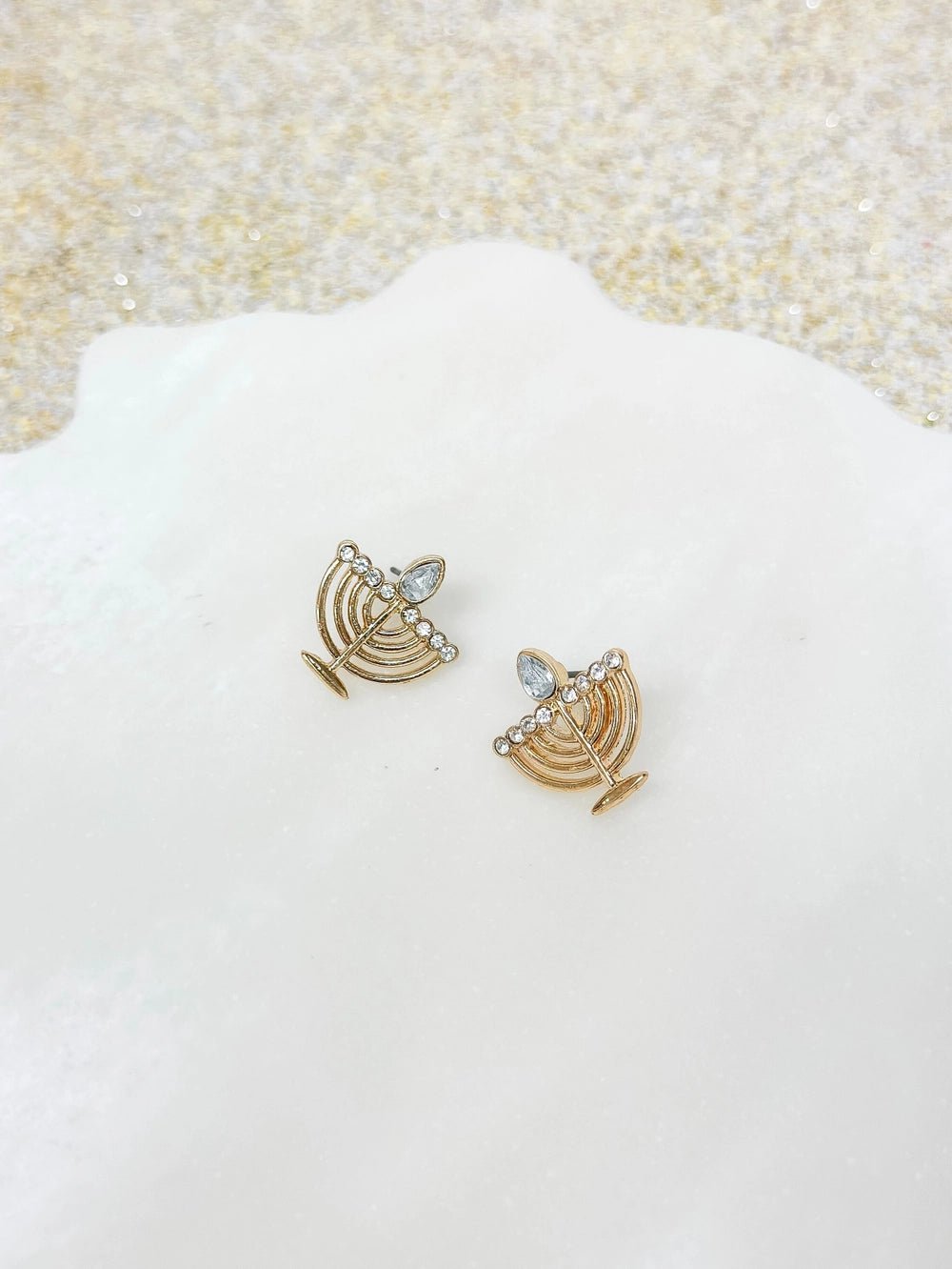 Polish BoutiqueMenorah Earrings - Polish Boutique