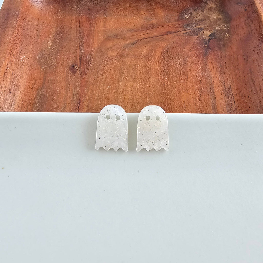 Polish BoutiqueMini Ghost Studs - Polish Boutique