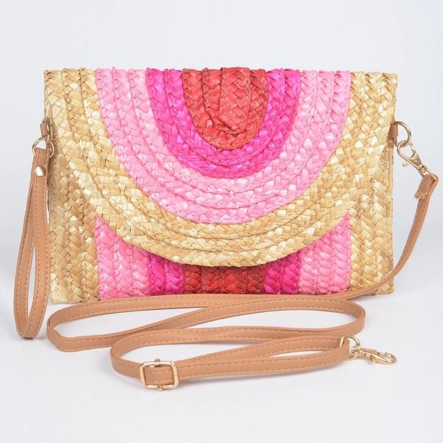 Polish BoutiqueWoven Clutch - Polish Boutique