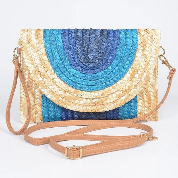Polish BoutiqueWoven Clutch - Polish Boutique