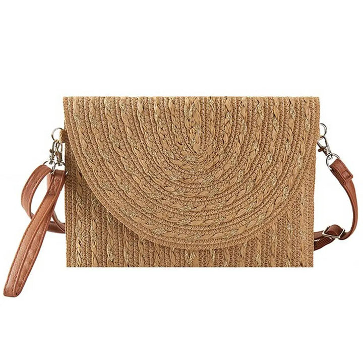 Polish BoutiqueWoven Clutch - Polish Boutique