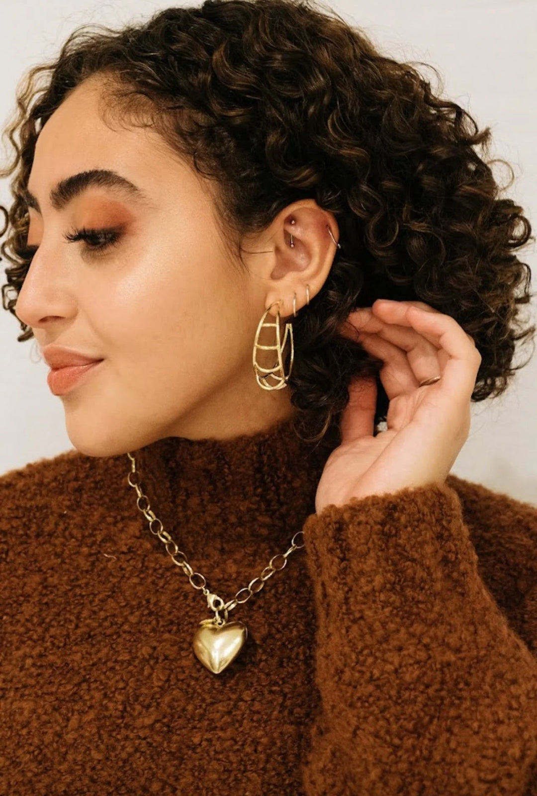 Sheila FajlWillow Hoops - Polish Boutique