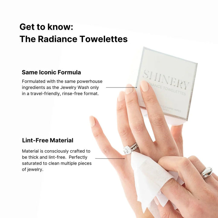 ShineryRadiance Towelette - Polish Boutique
