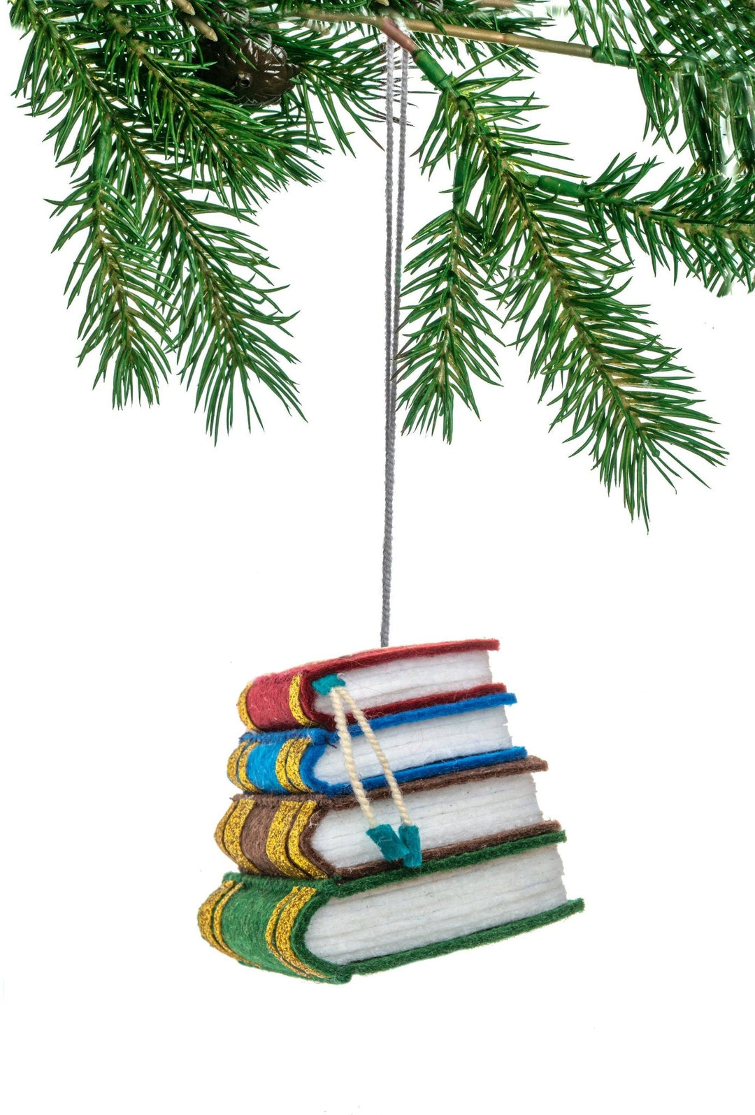 Silk Road BazaarStack of Books Ornament - Polish Boutique