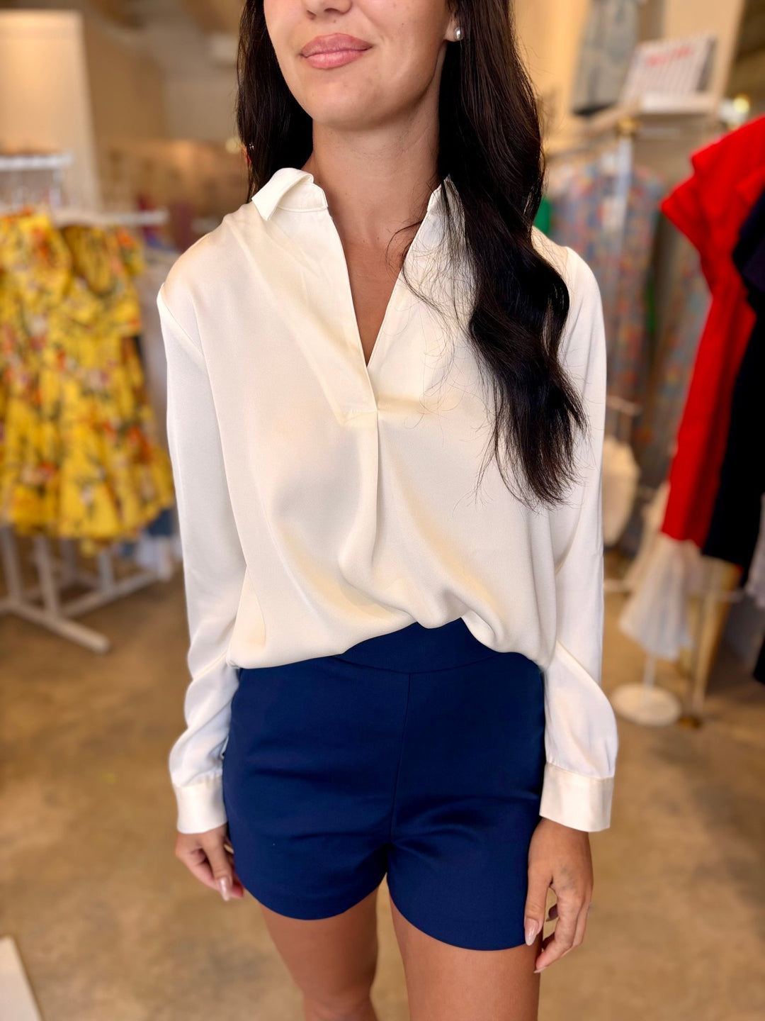 Skies Are BlueLauren Blouse - Polish Boutique