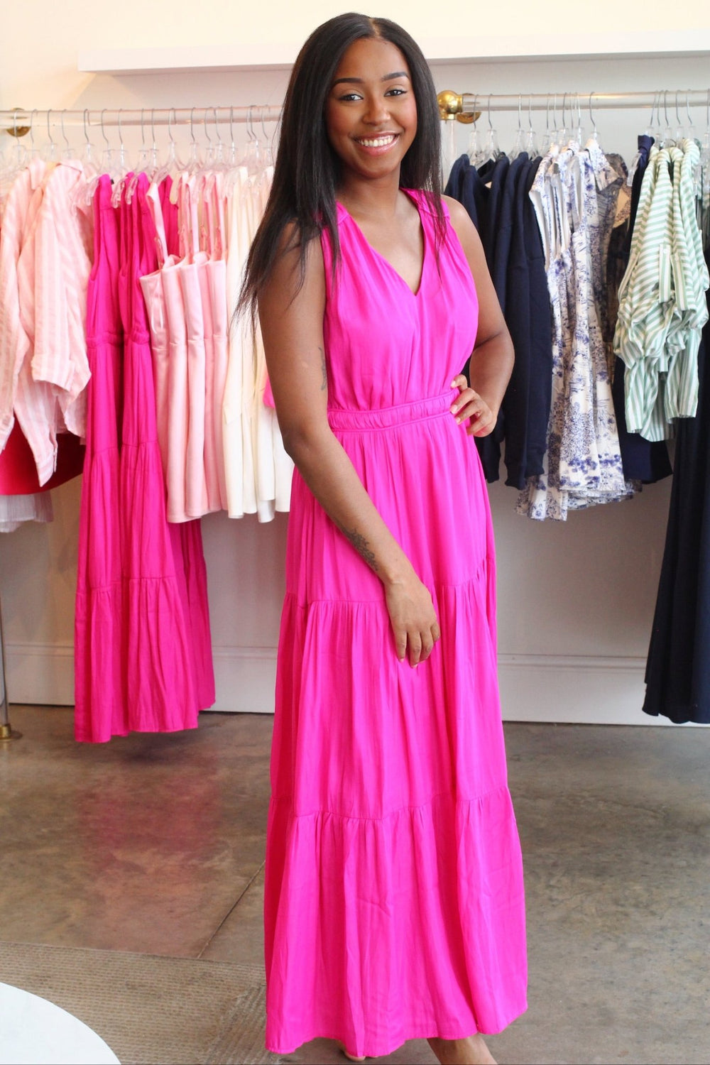 Skies Are BlueRosie Dress - Polish Boutique