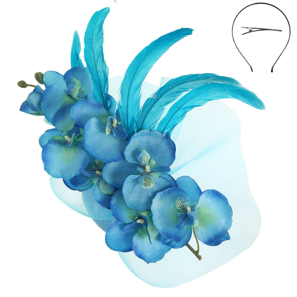 SP Sophia CollectionOrchid Fascinator - Polish Boutique