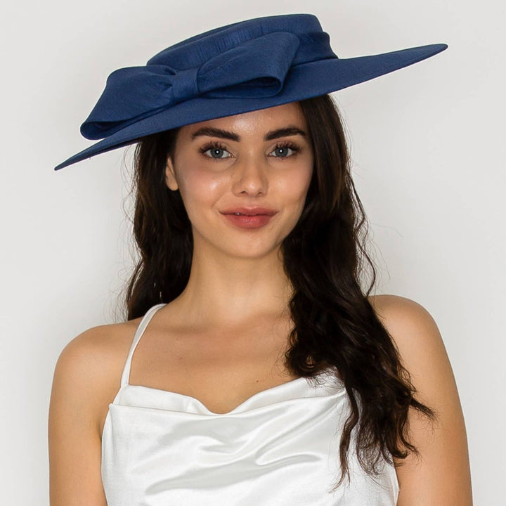 SP Sophia CollectionWide Flat Brim Braid Hat - Polish Boutique
