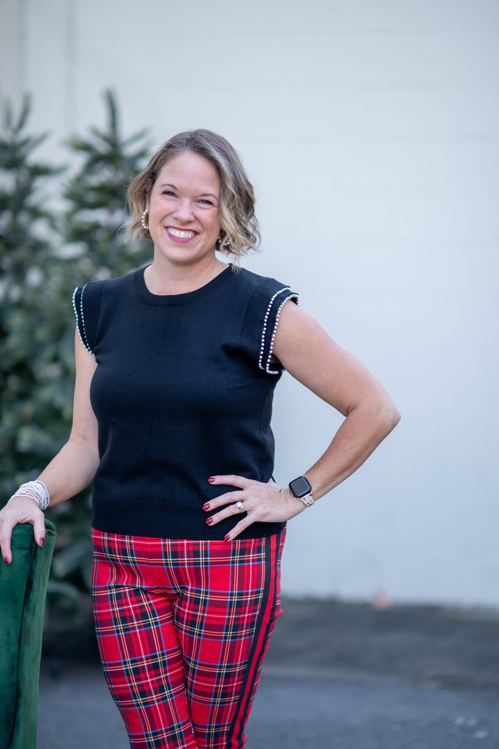 Strut & BoltPearl Trim Top - Polish Boutique