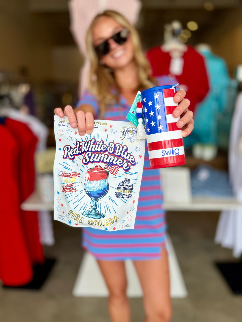 SwigAll American Skinny Can Cooler - Polish Boutique