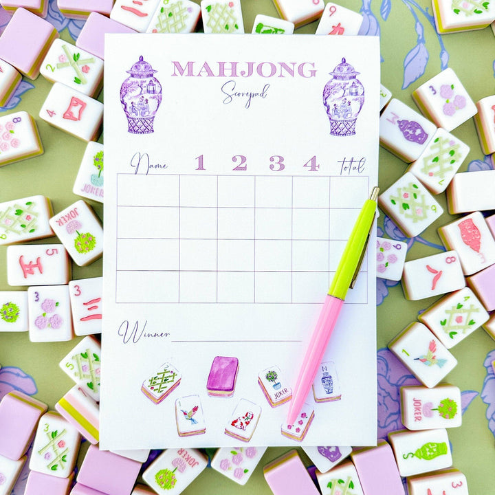 Taylor PaladinoMahjong Taylor Scorepad - Polish Boutique