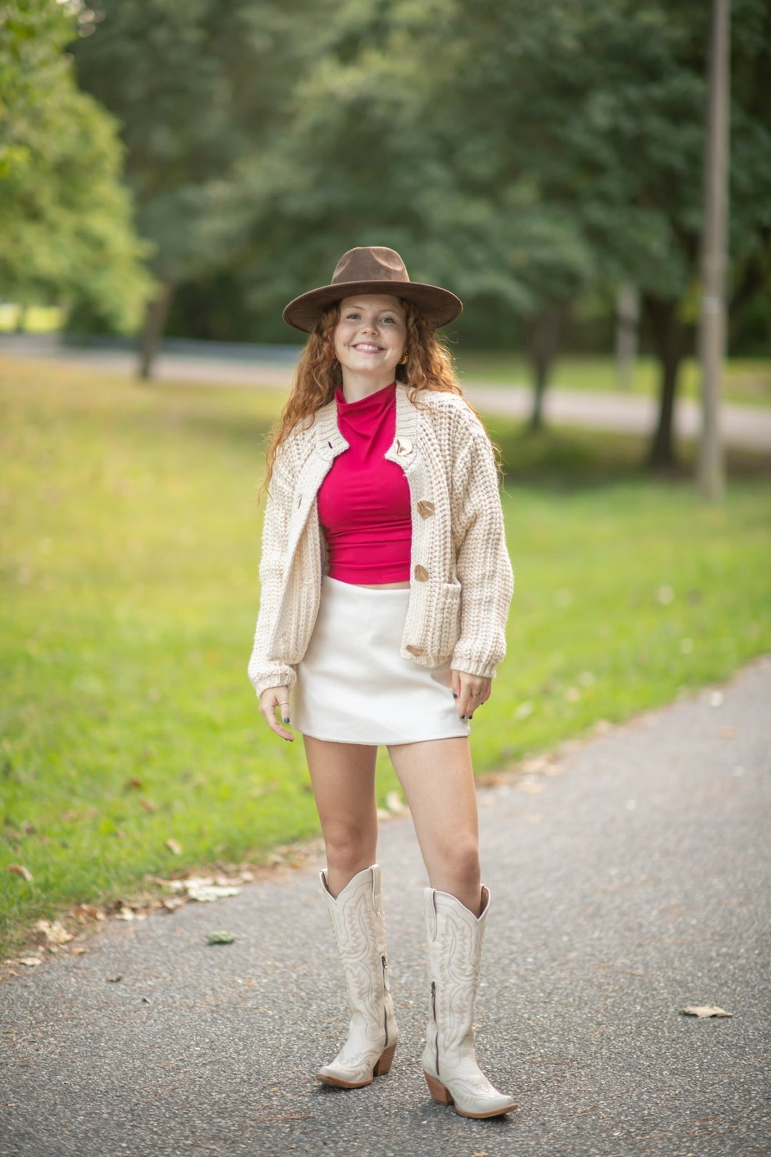 TCECPleather Skort - Polish Boutique