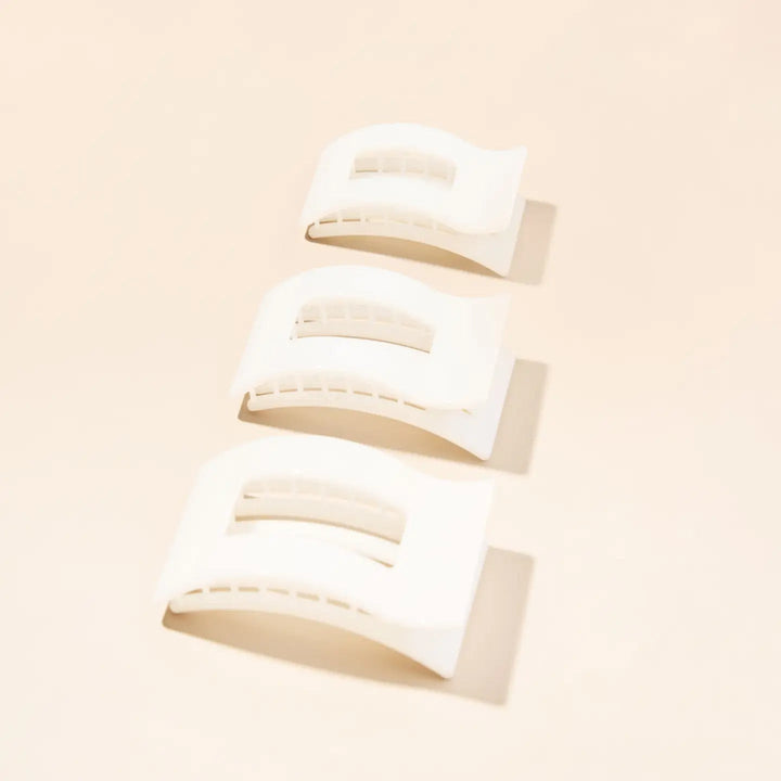TELETIESFlat Rectangle Hair Clip - Polish Boutique