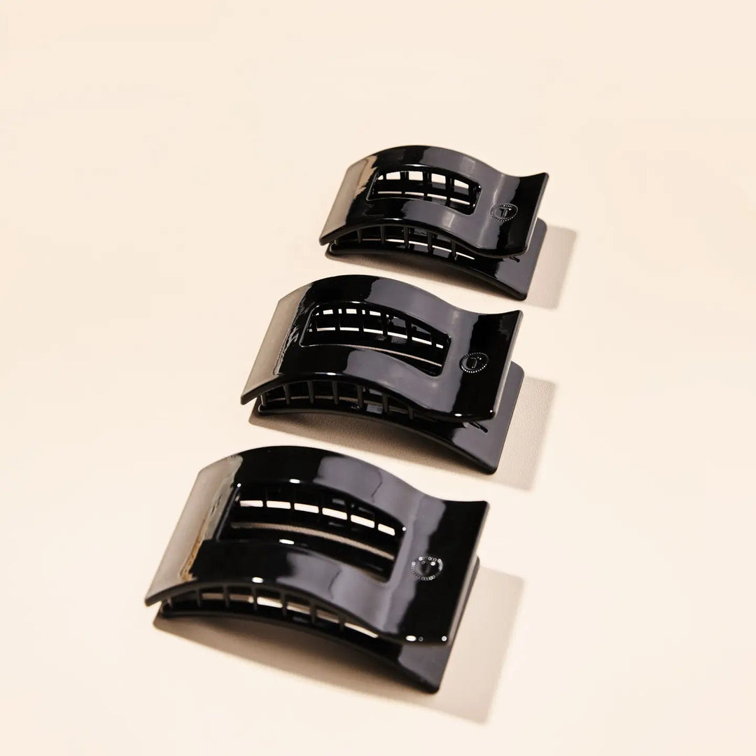 TELETIESFlat Rectangle Hair Clip - Polish Boutique