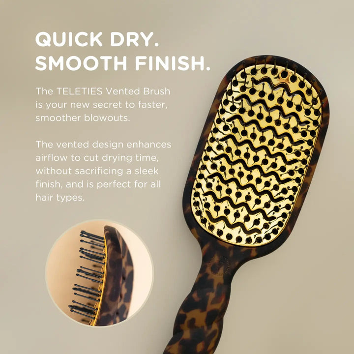 TELETIESVented Hair Brush - Polish Boutique