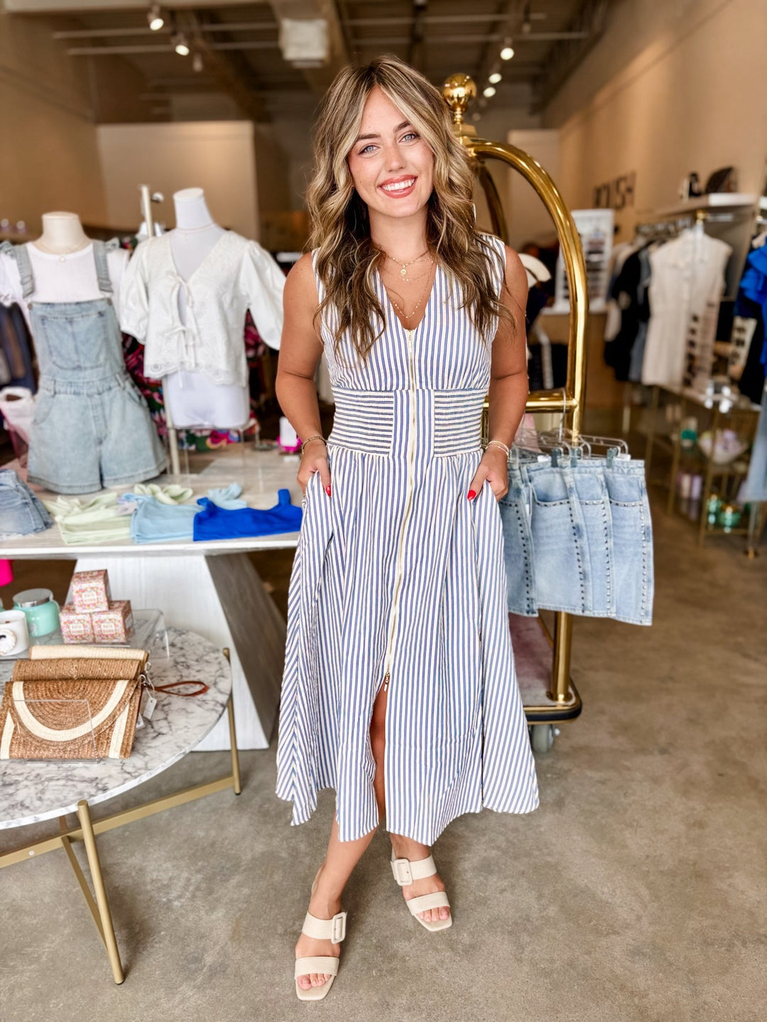THMLEllis Maxi Dress - Polish Boutique