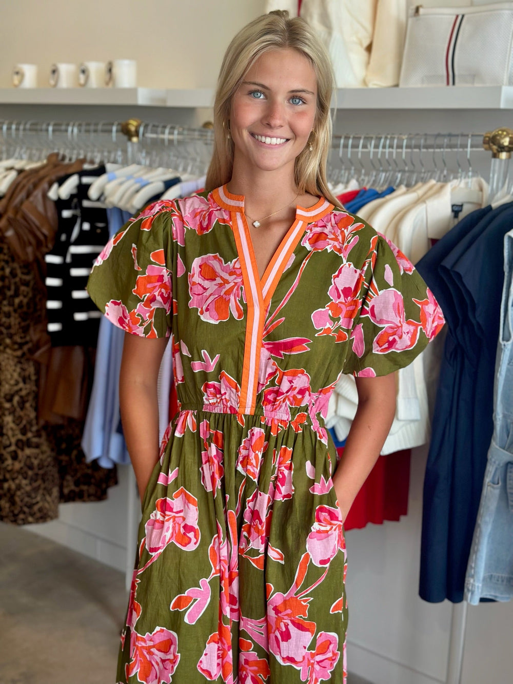 THMLGina Dress - Polish Boutique