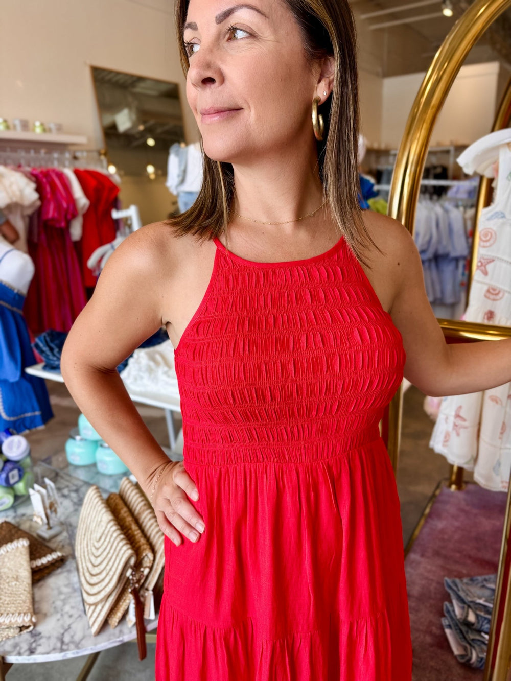 THMLShae Midi Dress - Polish Boutique