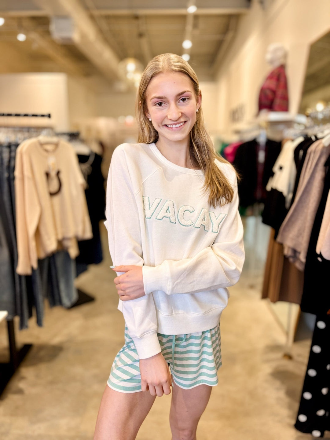 Z SupplyVacay Sweatshirt - Polish Boutique