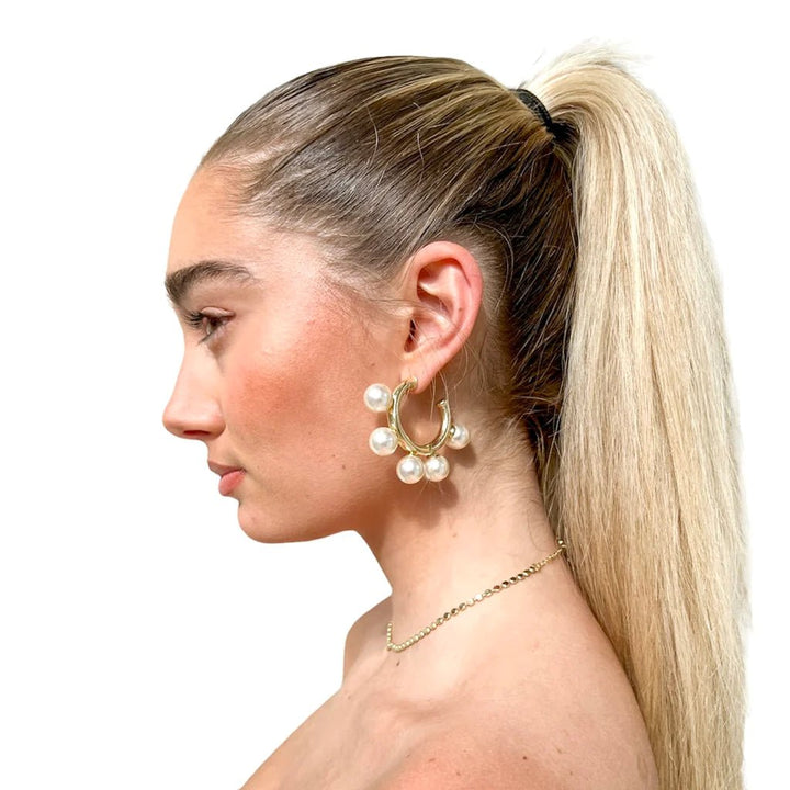 Sheila FajlGio Hoops - Polish Boutique
